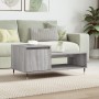 Mesa de centro madera contrachapada gris Sonoma 100x50x45 cm de , Mesas de centro - Ref: Foro24-830826, Precio: 48,79 €, Desc...