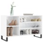 Mueble zapatero madera contrachapada blanco brillo 102x36x60 cm de , Zapateros y organizadores de calzado - Ref: Foro24-83142...