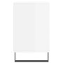 Mueble zapatero madera contrachapada blanco brillo 102x36x60 cm de , Zapateros y organizadores de calzado - Ref: Foro24-83142...
