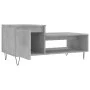 Betongrauer Couchtisch aus Sperrholz, 100 x 50 x 45 cm von , Couchtisch - Ref: Foro24-830832, Preis: 46,55 €, Rabatt: %