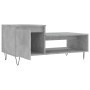 Mesa de centro madera contrachapada gris hormigón 100x50x45 cm de , Mesas de centro - Ref: Foro24-830832, Precio: 46,92 €, De...