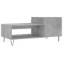 Betongrauer Couchtisch aus Sperrholz, 100 x 50 x 45 cm von , Couchtisch - Ref: Foro24-830832, Preis: 46,55 €, Rabatt: %