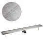 Stainless steel linear shower drain 1030x140 mm by vidaXL, Drains - Ref: Foro24-142176, Price: 68,96 €, Discount: %