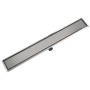 Desagüe lineal de ducha acero inoxidable 1030x140 mm de vidaXL, Desagües - Ref: Foro24-142176, Precio: 70,12 €, Descuento: %
