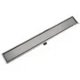 Stainless steel linear shower drain 1030x140 mm by vidaXL, Drains - Ref: Foro24-142176, Price: 68,96 €, Discount: %