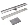 Stainless steel linear shower drain 1030x140 mm by vidaXL, Drains - Ref: Foro24-142176, Price: 68,96 €, Discount: %