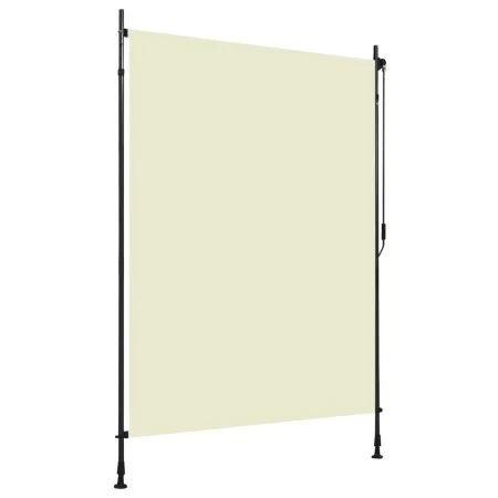 Estor enrollable de exterior color crema 150x270 cm de , Persianas y estores - Ref: Foro24-145941, Precio: 71,27 €, Descuento: %