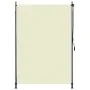 Estor enrollable de exterior color crema 150x270 cm de , Persianas y estores - Ref: Foro24-145941, Precio: 71,27 €, Descuento: %