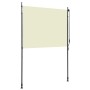 Estor enrollable de exterior color crema 150x270 cm de , Persianas y estores - Ref: Foro24-145941, Precio: 78,53 €, Descuento: %