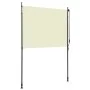 Estor enrollable de exterior color crema 150x270 cm de , Persianas y estores - Ref: Foro24-145941, Precio: 71,27 €, Descuento: %