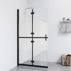 Faltduschwand aus halbmattiertem ESG-Glas, 70 x 190 cm von , Duschwände und Duschwände - Ref: Foro24-151186, Preis: 184,96 €,...