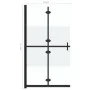 Half-frosted ESG glass folding shower screen 70x190 cm by , Shower walls and screens - Ref: Foro24-151186, Price: 184,96 €, D...