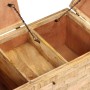 Mesa de centro de madera de mango maciza 80x40x35 cm de , Mesas de centro - Ref: Foro24-247327, Precio: 302,89 €, Descuento: %