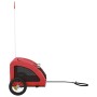 Remolque de bicicleta mascotas hierro tela Oxford rojo de , Cochecitos para mascotas - Ref: Foro24-93950, Precio: 94,04 €, De...