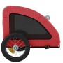 Remolque de bicicleta mascotas hierro tela Oxford rojo de , Cochecitos para mascotas - Ref: Foro24-93950, Precio: 94,04 €, De...