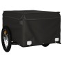 Remolque para bicicleta hierro negro 45 kg de , Remolques para bicicletas - Ref: Foro24-94087, Precio: 80,08 €, Descuento: %
