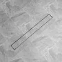 Desagüe de ducha lineal acero inoxidable 930x140 mm de vidaXL, Desagües - Ref: Foro24-142175, Precio: 63,92 €, Descuento: %
