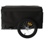 Remolque para bicicleta hierro negro 45 kg de , Remolques para bicicletas - Ref: Foro24-94087, Precio: 80,08 €, Descuento: %