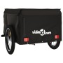 Remolque para bicicleta hierro negro 45 kg de , Remolques para bicicletas - Ref: Foro24-94087, Precio: 80,08 €, Descuento: %