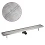 Desagüe de ducha lineal acero inoxidable 930x140 mm de vidaXL, Desagües - Ref: Foro24-142175, Precio: 63,92 €, Descuento: %