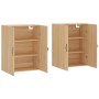 Armarios de pared 2 uds madera de ingeniería roble Sonoma de , Aparadores - Ref: Foro24-3197892, Precio: 158,72 €, Descuento: %