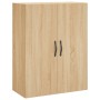 Armarios de pared 2 uds madera de ingeniería roble Sonoma de , Aparadores - Ref: Foro24-3197892, Precio: 158,72 €, Descuento: %