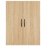 Armarios de pared 2 uds madera de ingeniería roble Sonoma de , Aparadores - Ref: Foro24-3197892, Precio: 158,72 €, Descuento: %