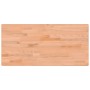 Tablero de escritorio madera maciza de haya 115x55x2,5 cm de , Tableros para mesas - Ref: Foro24-356094, Precio: 89,39 €, Des...