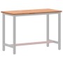 Tablero de escritorio madera maciza de haya 115x55x2,5 cm de , Tableros para mesas - Ref: Foro24-356094, Precio: 89,39 €, Des...