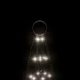 Árbol de Navidad en asta de bandera 200 LED blanco frío 180 cm de , Luces de Navidad - Ref: Foro24-358109, Precio: 25,00 €, D...