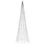Árbol de Navidad en asta bandera 1534 LED blanco cálido 500 cm de , Luces de Navidad - Ref: Foro24-358116, Precio: 101,92 €, ...