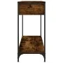 Mesa consola madera contrachapada roble ahumado 100x34,5x75 cm de , Mesas auxiliares - Ref: Foro24-834172, Precio: 63,84 €, D...