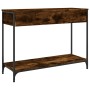 Mesa consola madera contrachapada roble ahumado 100x34,5x75 cm de , Mesas auxiliares - Ref: Foro24-834172, Precio: 64,67 €, D...