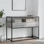 Mesa consola madera de ingeniería gris Sonoma 100x40x75 cm by , Side tables - Ref: Foro24-834153, Price: 72,61 €, Discount: %