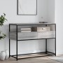 Mesa consola madera de ingeniería gris Sonoma 100x40x75 cm de , Mesas auxiliares - Ref: Foro24-834153, Precio: 73,71 €, Descu...