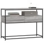 Mesa consola madera de ingeniería gris Sonoma 100x40x75 cm by , Side tables - Ref: Foro24-834153, Price: 72,61 €, Discount: %