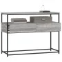 Mesa consola madera de ingeniería gris Sonoma 100x40x75 cm by , Side tables - Ref: Foro24-834153, Price: 72,61 €, Discount: %