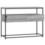Mesa consola madera de ingeniería gris Sonoma 100x40x75 cm de , Mesas auxiliares - Ref: Foro24-834153, Precio: 73,71 €, Descu...