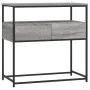 Mesa consola madera de ingeniería gris Sonoma 75x40x75 cm by , Side tables - Ref: Foro24-834158, Price: 57,86 €, Discount: %
