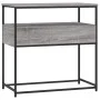 Mesa consola madera de ingeniería gris Sonoma 75x40x75 cm by , Side tables - Ref: Foro24-834158, Price: 57,86 €, Discount: %
