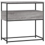 Mesa consola madera de ingeniería gris Sonoma 75x40x75 cm de , Mesas auxiliares - Ref: Foro24-834158, Precio: 58,59 €, Descue...