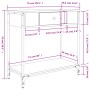 Mesa consola madera de ingeniería roble Sonoma 75x34,5x75 cm de , Mesas auxiliares - Ref: Foro24-834166, Precio: 56,72 €, Des...