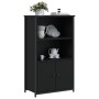 Aparador alto madera de ingeniería negro 62x32x103,5 cm de , Aparadores - Ref: Foro24-834215, Precio: 74,72 €, Descuento: %