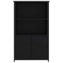 Aparador alto madera de ingeniería negro 62x32x103,5 cm de , Aparadores - Ref: Foro24-834215, Precio: 74,72 €, Descuento: %