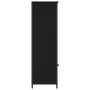 Aparador alto madera de ingeniería negro 62x32x103,5 cm by , Sideboards - Ref: Foro24-834215, Price: 73,63 €, Discount: %
