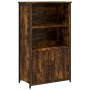 Aparador alto madera de ingeniería roble ahumado 62x32x103,5 cm de , Aparadores - Ref: Foro24-834217, Precio: 61,95 €, Descue...