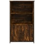 Aparador alto madera de ingeniería roble ahumado 62x32x103,5 cm de , Aparadores - Ref: Foro24-834217, Precio: 61,95 €, Descue...