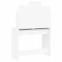Tocador con espejo blanco brillante 96x39x142 cm de , Tocadores para dormitorios - Ref: Foro24-837578, Precio: 128,77 €, Desc...