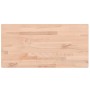 Tablero rectangular de madera maciza de haya 100x50x1,5 cm de , Tableros para mesas - Ref: Foro24-3188879, Precio: 60,15 €, D...