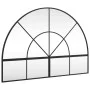Espejo de pared arco de hierro negro 100x70 cm de , Espejos - Ref: Foro24-3200610, Precio: 121,90 €, Descuento: %
